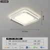 2026 Novo Modelo Cinza Prata Luz Principal para Sala de Estar, Luminária de Teto Elegante, Luz para Quarto, Pacote de Iluminação para Hall de Proteção aos Olhos