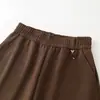 Pantalones mom rectos nuevos y elegantes de primavera y otoño para mujeres de 50 a 60 años, de corte holgado, sencillos y versátiles
