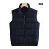 Chaleco Exterior de Algodón Acolchado Grueso Ropa de Trabajo Corporativa Ropa de Trabajo para Hombre Chaleco Cálido con Logotipo Impreso Personalizado Otoño e Invierno