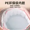 Tina Plegable para Pies de Adulto, Profunda y hasta la Rodilla, Engrosada con Salida de Drenaje, Bolsa Portátil para Remojo de Pies en Casa, Hasta la Rodilla
