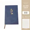 Caderno A5 Personalizado com Logo em Pele de Ovelha, Diário de Alta Qualidade, Bloco de Notas Espesso para Escritório, Atacado Personalizado