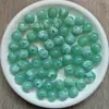 Contas Redondas Acrílicas Perfuradas Coloridas 12mm Transfronteiriças Europeias e Americanas Contas Soltas Corrente de Celular DIY Colar Pulseira Acessórios de Joias