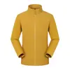 Chaquetas a Prueba de Viento Personalizadas para Otoño e Invierno, Ropa de Trabajo Personalizada con Capucha, Chaquetas Finas Forradas de Polar con Bordado de Logo Impreso