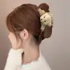 Pinza de Garra Grande para Mujer, Pinza de Tiburón de Alta Gama para la Parte Posterior de la Cabeza, Pinza para el Cabello Grueso, Pasador, Accesorio para el Cabello, Pasador