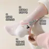 Calcetines holgados nuevos de estilo japonés con dibujos animados para mujer, calcetines de media pantorrilla con animales (oso) para otoño e invierno, calcetines largos de anime con dibujos animados lindos para mujer