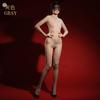 912 Meias de Cavalo com Ponto de Tricô Brilhante em Todo o Corpo Meias Sexy Brilhantes Apertadas Meia-Calça de Corpo Inteiro Divertida Abertura