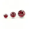 Liga de Titânio G23 3-5mm Piercing de Nariz Piercing de Lábio Rosca Interna Argola para Orelha Cravejada com Zircônia Piercing de Orelha Titânio Stud Joias