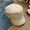 Sombrero de Monta de Ala Plana Marrón Gamuza para Mujer, Nuevo Sombrero Newsboy Estilo Británico Vintage Otoño e Invierno, Sombrero de Cabeza Grande para Otoño