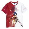 2024 Nuevo Fabricantes Transfronterizo Camiseta 3D Casual para Hombre Manga Corta Camiseta Estampada 3D Original God