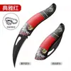 Mini Faca de Chef Faca de Frutas Mini Faca Curva para Abrir Pacotes Faca Portátil para Exterior Faca de Cozinha Yangjiang