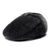 Gorro de pelo de visón para personas de mediana edad y mayores, gorro de otoño e invierno para hombre, gorro cálido para todo tipo de ocasiones, para abuelos y ancianos