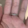 Anillo cruzado popular de Xiaohongshu para mujer, con un estilo de corte retro francés, circonita cúbica ajustable y diseñado para llevar en el dedo índice