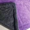 Toalla de Pigtail de Microfibra Todo Poliéster/Nailon Absorbente Sin Pelusa Paño de Cocina Paño Retorcido para Lavado de Autos Paño de Limpieza de Autos Pigtail