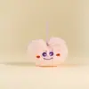 Lindo llavero de cordero de peluche, muñeco de peluche, colgante para bolso de pareja, juguete de máquina de peluches, accesorio de regalo