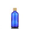 Botella de Vidrio Azul para Aceite Esencial Botella Vacía Botella con Gotero de Cabezal de Plástico Esencia a Prueba de Luz Solución Original Muestra Cosméticos Botella de Relleno Venta al por Mayor