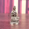 Guanyin de Latón Puro, Estatua de Buda, Guanyin, Objetos Antiguos Retro, Decoración de Escritorio, Adornos Artesanales