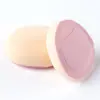 Venta Directa de Fábrica Punto Grueso Malvavisco Pulgar Corrector Blanco Base Líquida Cushion de Aire Esponja No Absorbente