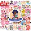 Compra directa transfronteriza de 50 pegatinas decorativas para diario del Día de la Madre, bendición festiva creativas impermeables sin repetición pegatinas de PP