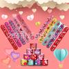 Anel de Pressão Cartoon de Material PVC Mais Vendido Decoração de Festa de Natal Pulseira Brinquedo Infantil Pulseira Decorativa