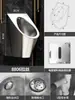 Urinal de Aço Inoxidável para Bar com Sensor Automático Urinal Masculino Urinal Anti-Odor Banheiro Urinal de Parede