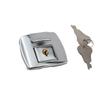 Cerradura generosa clave caja de vuelo cerradura caja de herramientas cerradura caja decorativa hebilla de cerradura accesorios de ferretería cerradura de embutir cuadrada de metal formulación