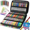 Bolígrafo de gel de color flash para Amazon transfronterizo, 200 colores, lienzo, fabricantes, venta al por mayor, patrón personalizado