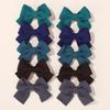 Pinza de pelo con lazo de tela de 1.6 pulgadas para niños, pinza de macarrón hecha a mano, pinza de pico de pato, accesorios para el cabello de niña 3002