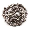 Directo de fábrica 4-8 piedra negra con cuentas moldeadas chapadas en mineral negro cuentas sueltas accesorios para pulsera collar DIY venta al por mayor de cuentas