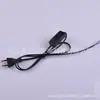 Suministro en stock enchufe redondo doble estándar europeo cable con interruptor 303 interruptor de botón estándar europeo cable de alimentación lámpara de mesa cable con interruptor 303