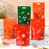 Novas Embalagens Originais Candy Stand-Up para a Temporada de Volta às Aulas, Embalagens com Fecho Zip de Nougat Crocante Floco de Neve, Embalagens Auto-Selantes para Biscoitos