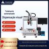 Máquina Dispensadora Visual Totalmente Automática Hongzhan Câmera de Carro de Alta Precisão Máquina Automática de Colagem Máquina de Colagem de Produto Eletrônico