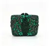 Bolso de noche de moda europeo y americano transfronterizo, clutch de noche con adornos de diamantes para mujer