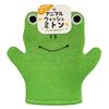 Toalla de baño japonesa Guantes de baño Dibujos animados Doble cara Esponja para remover barro Guantes de baño para niños y bebés