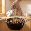 Levantador de Placas de Aço Inoxidável 304 Transfronteiriço, Clipe Espessado Multifuncional Anti-Queimadura, Clipe de Prato Isolante Térmico, Ferramenta de Cozinha