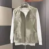 Moda Otoñal Urbana Chaleco con Cremallera y Cuello Alto para Hombre Chaleco Versátil sin Mangas Ropa de Abrigo Chaqueta Juvenil Capas Sensación de Alta Gama