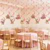 Ambiente Dulce Navideño Banner de Tirar para Cumpleaños Papá Noel Banner de Letras para Fiesta Decoraciones para Cupcakes