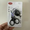 Tesoura de Pesca Multifuncional Pe Aço Inoxidável Cortador de Linha de Pesca Tesoura Pequena para Iscas Tesoura Serrilhada Pesca ao Ar Livre