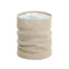 Bufanda de Cuello de Punto de Terciopelo Engrosada de Doble Capa para Invierno para Parejas, Bufanda Cálida y Versátil, Cubrecuellos a Prueba de Viento y Frío para Ciclismo al Aire Libre