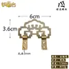 Gancho para Colgar Placa Colgante Clásica China Gancho para Placa Antigua Gancho de Cobre Puro Gancho Antiguo Accesorios de Conexión Decorativos para Caligrafía y Pintura Cyj020