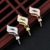 Hebilla Colgante de Plata de Ley S925 Jade Cera de Abeja Ámbar Cuenta Hebilla Colgante Hebilla de Pin 8-12 Cuentas Hebilla de Pin