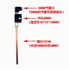 Máquina encoladora de cantos para carpintería modificada con un dispositivo soplador de polvo, soplador de polvo direccional para eliminar polvo y virutas de madera, y tubo soplador de aire