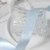 Cinta de poliéster con puntos, cinta de lunares brillantes de una sola cara, accesorios para el cabello DIY para niños, material para moños, caja de regalo, bolsa para envolver ramos