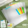 Clip de Papel para Prueba de Varilla Doble A3 Hebilla de Apertura Lateral Mejorada Clip de Varilla Giratoria para Tirar Almacenamiento de Varilla de Tirar Información de Documento Papelería Escolar