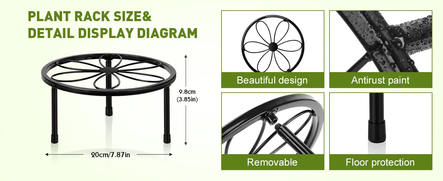 metal plant stand