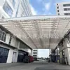 Fabricante de Origen de Nantong Proporciona Instalación Puerta a Puerta de Toldos Eléctricos Deslizantes, Carpas Parasol, Carpas Móviles para Estadio para Exteriores a Prueba de Lluvia y Sol