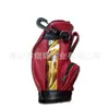 Bolsa para Pelotas de Golf Piel Sintética Impermeable Pequeña Bolsa de Cintura con Hebilla Colgante Bolsa para Pelotas Puede Sostener 3 Pelotas Bolsa de Accesorios de Golf
