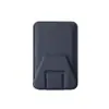 Soporte Adhesivo para Tarjetas de Teléfono de Cuero PU Soporte Perezoso de Escritorio para Teléfono En Stock Venta al por Mayor