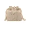 Bolsa Saco Design de Nicho Estilo Coreano Bolsa Pequena Fresca Tecida 2026 Nova Primavera Bolsa de Ombro com Personalidade Simples