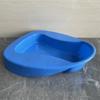 Adaptador de asiento de inodoro para lactancia de plástico para mujer embarazada asiento de inodoro inodoro para anciano paciente azul orinal