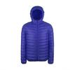 Jaqueta leve acolchoada de algodão para outono e inverno, liquidação anti-estação, masculina, jovem e de meia-idade, gola alta, capuz curto, plus size, portátil, preço especial